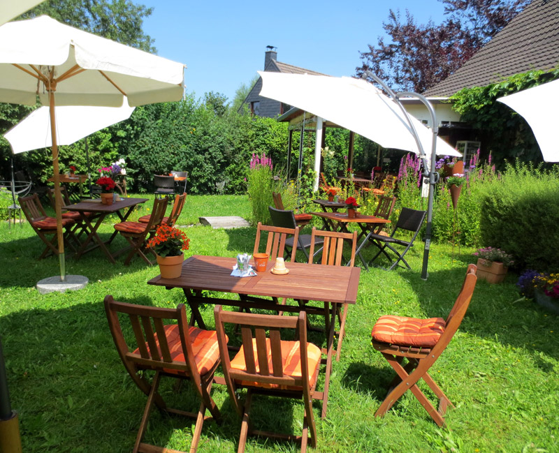Das kleine Gartencaf&eacute;